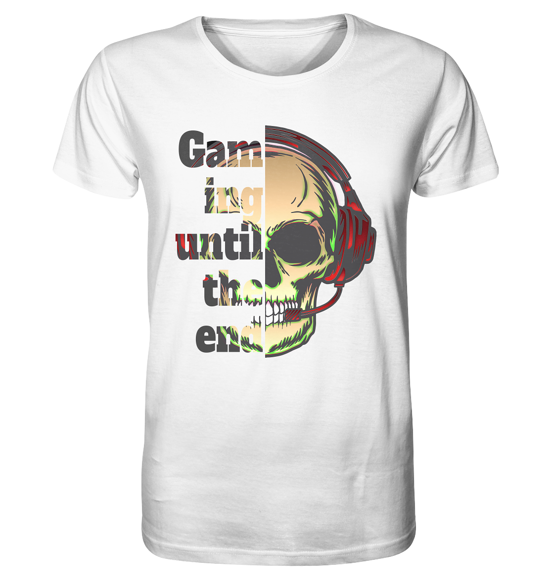 Trashball "Gaming until the end" - Organic Shirt