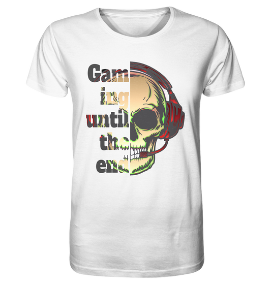 Trashball "Gaming until the end" - Organic Shirt