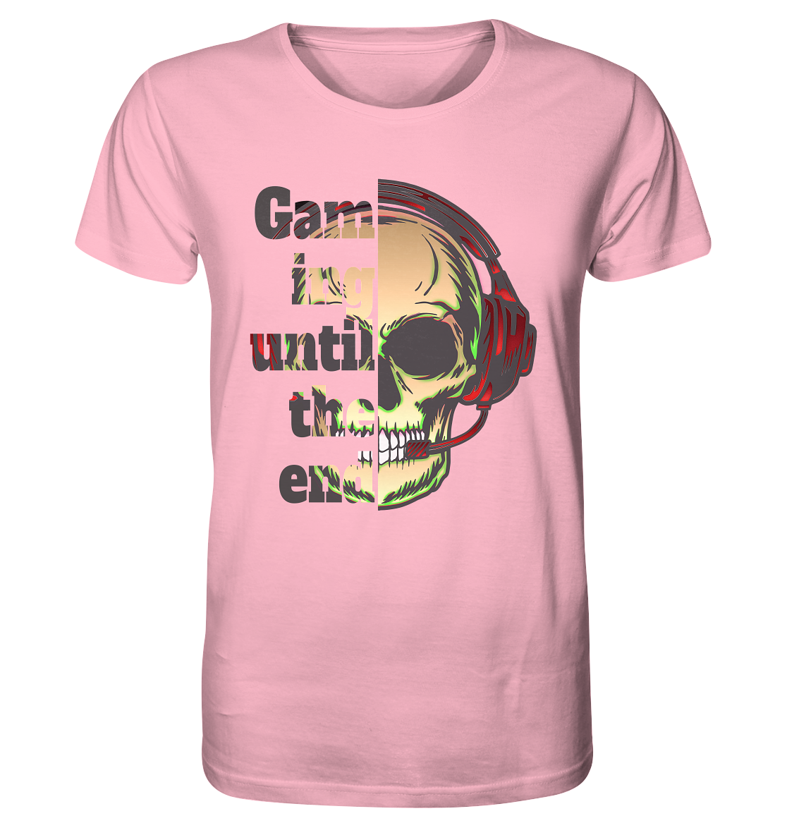 Trashball "Gaming until the end" - Organic Shirt