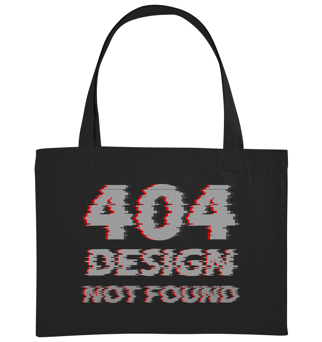 Trashball "404" - Organic Shopping-Bag