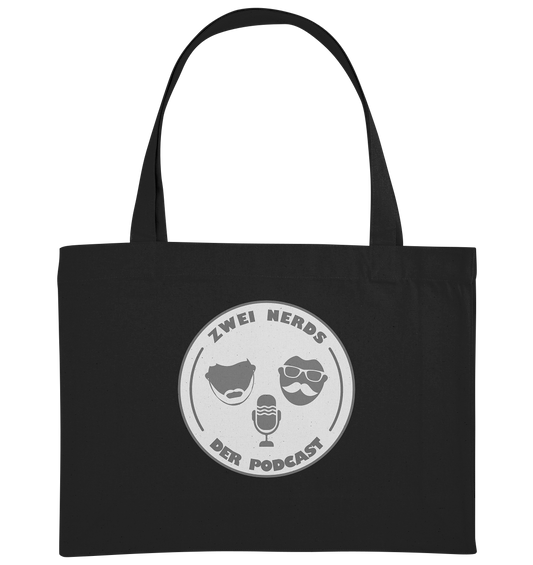 Trashball "Zwei Nerds Logo" - Organic Shopping-Bag