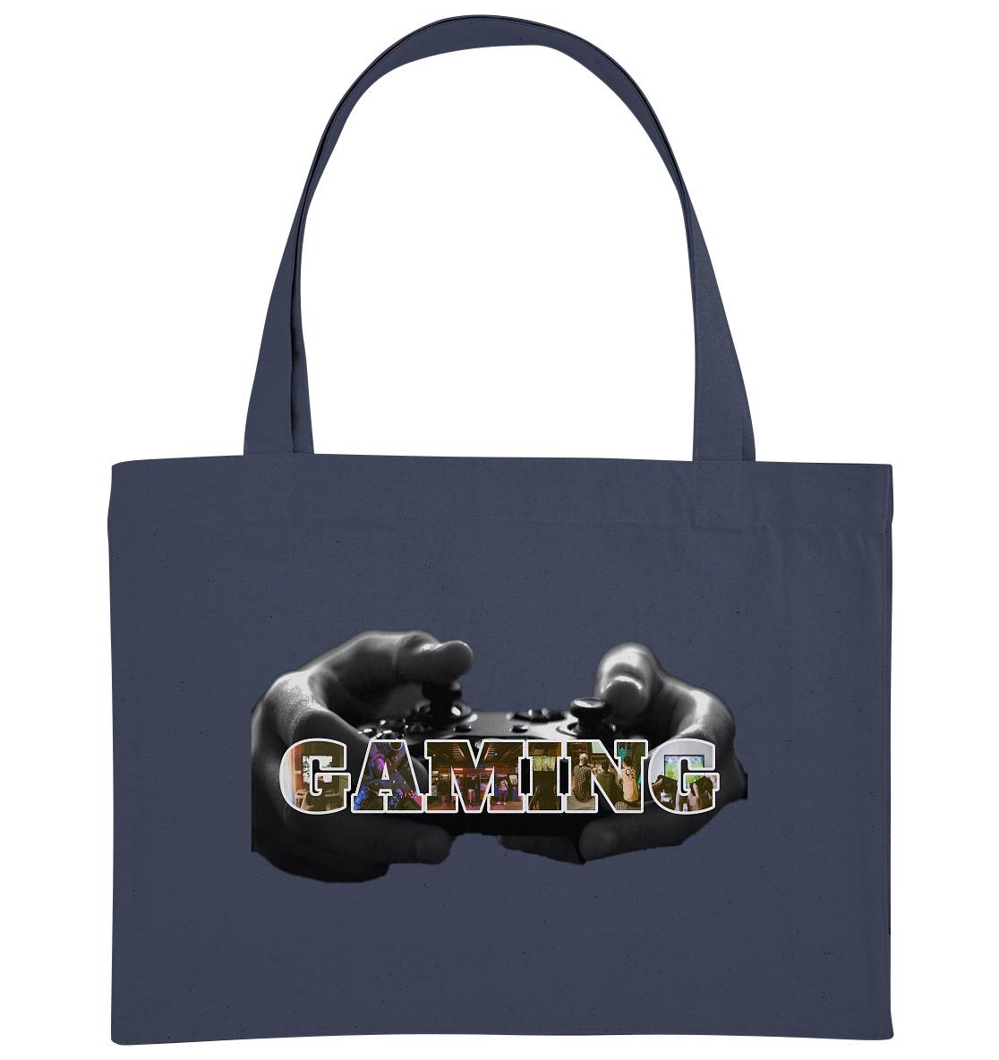 Trashball "Gaming Hands" - Organic Shopping-Bag