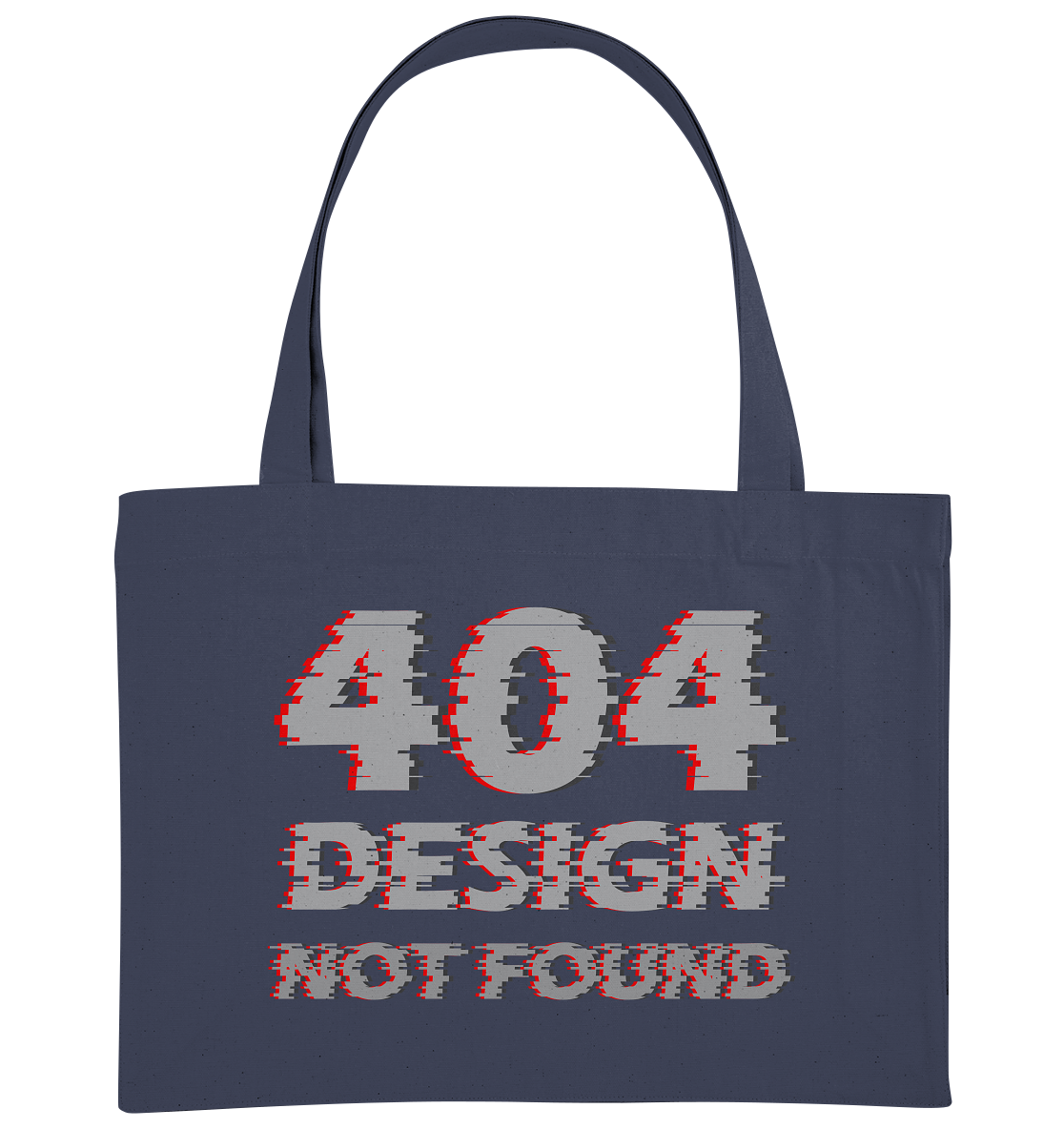 Trashball "404" - Organic Shopping-Bag