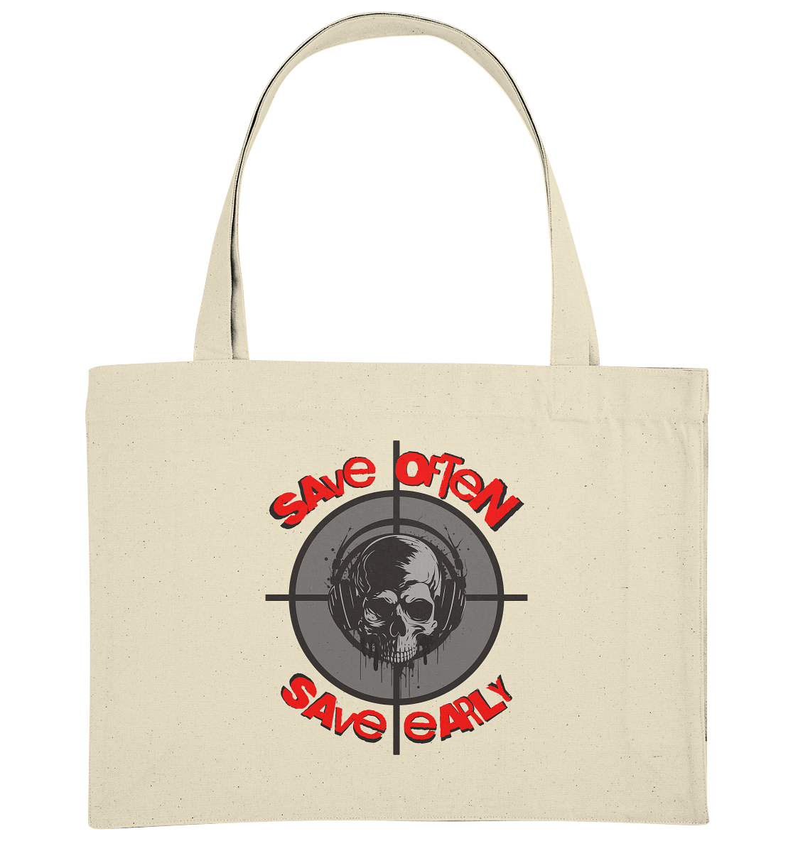 Trashball "Save Often" - Organic Shopping-Bag