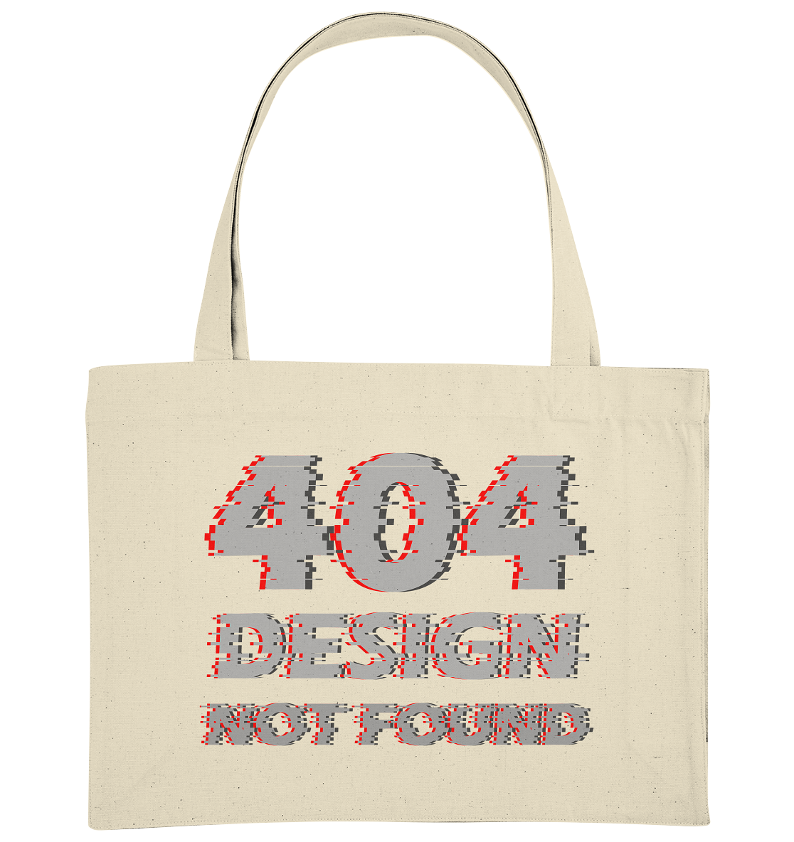 Trashball "404" - Organic Shopping-Bag