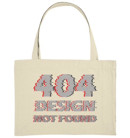 Trashball "404" - Organic Shopping-Bag