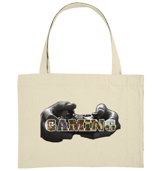 Trashball "Gaming Hands" - Organic Shopping-Bag