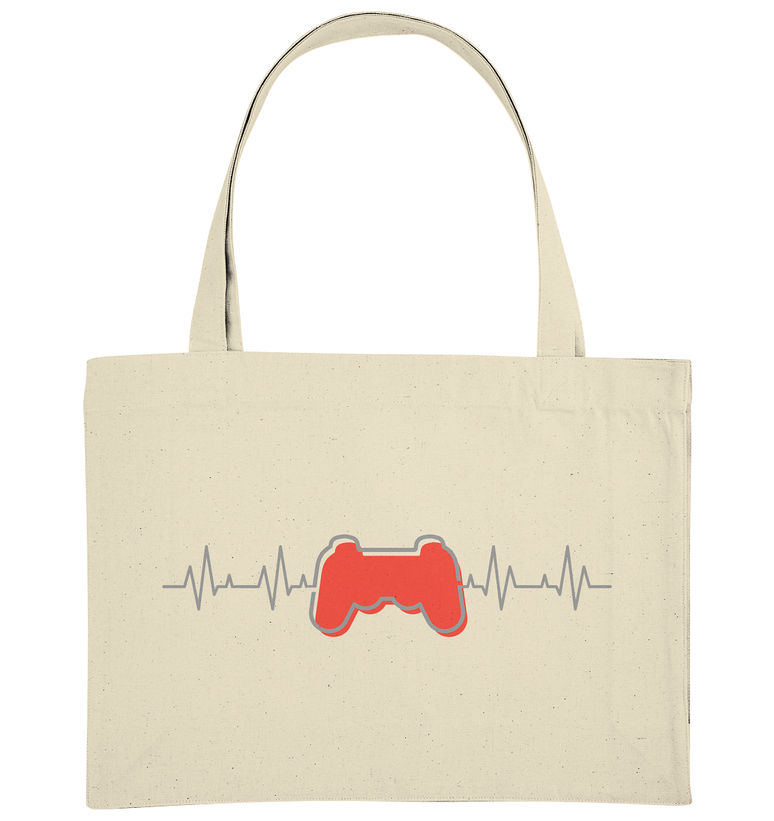 Trashball "Heartbeat" - Organic Shopping-Bag