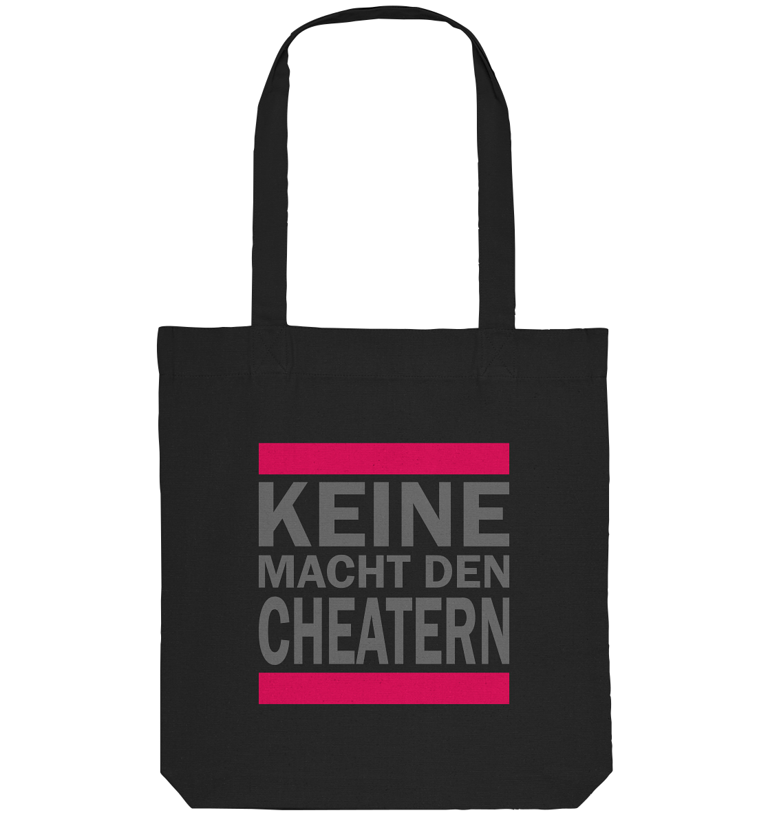 Trashball "Keine Macht den Cheatern" - Organic Tote-Bag