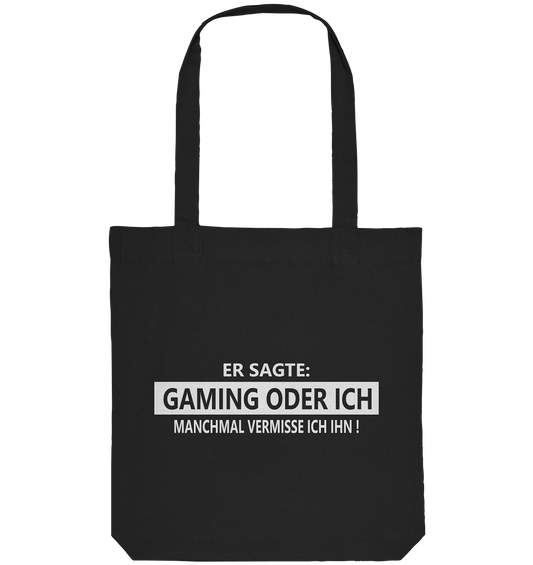 Trashball "Er sagte" - Organic Tote-Bag