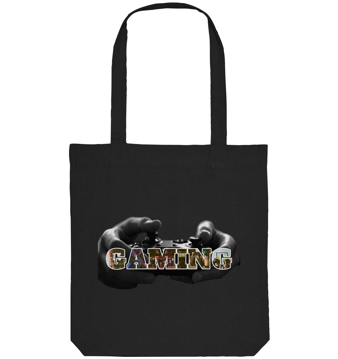 Trashball "Gaming Hands" - Organic Tote-Bag