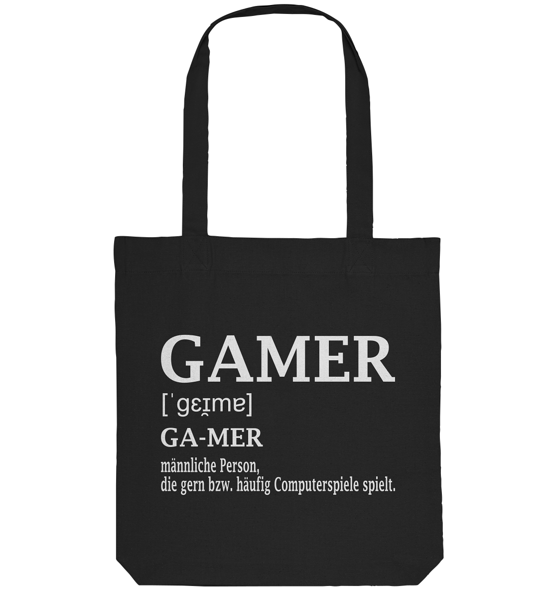 Trashball "Gamer Defintion" - Organic Tote-Bag