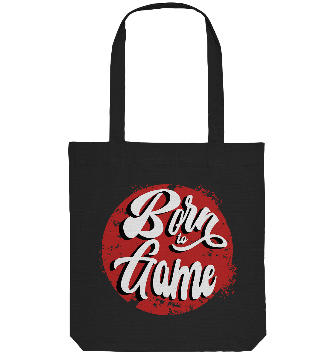 Trashball "Born to Game" - Organic Tote-Bag