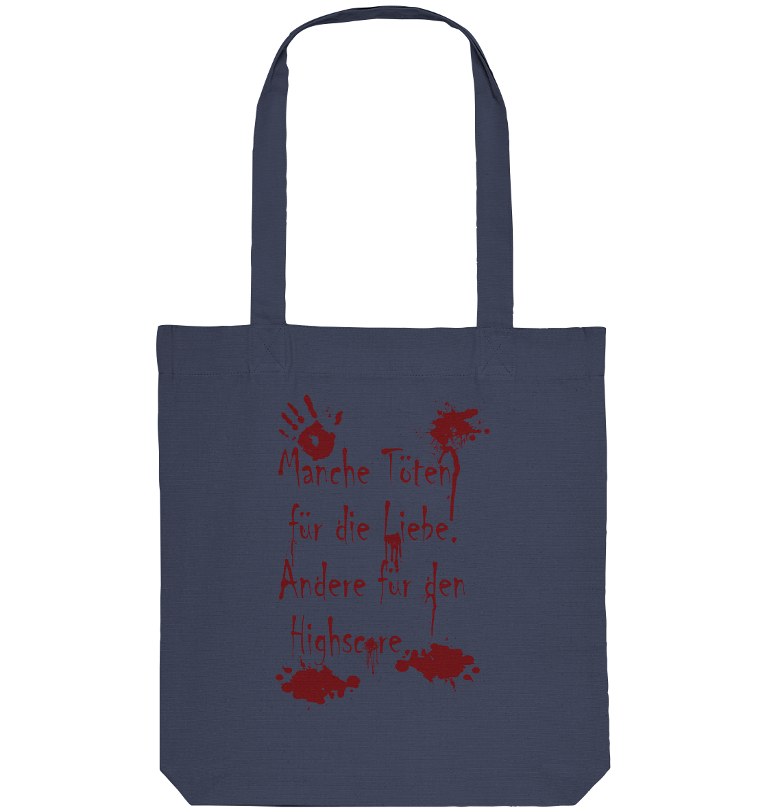 Trashball "Liebe vs. Highscore" - Organic Tote-Bag