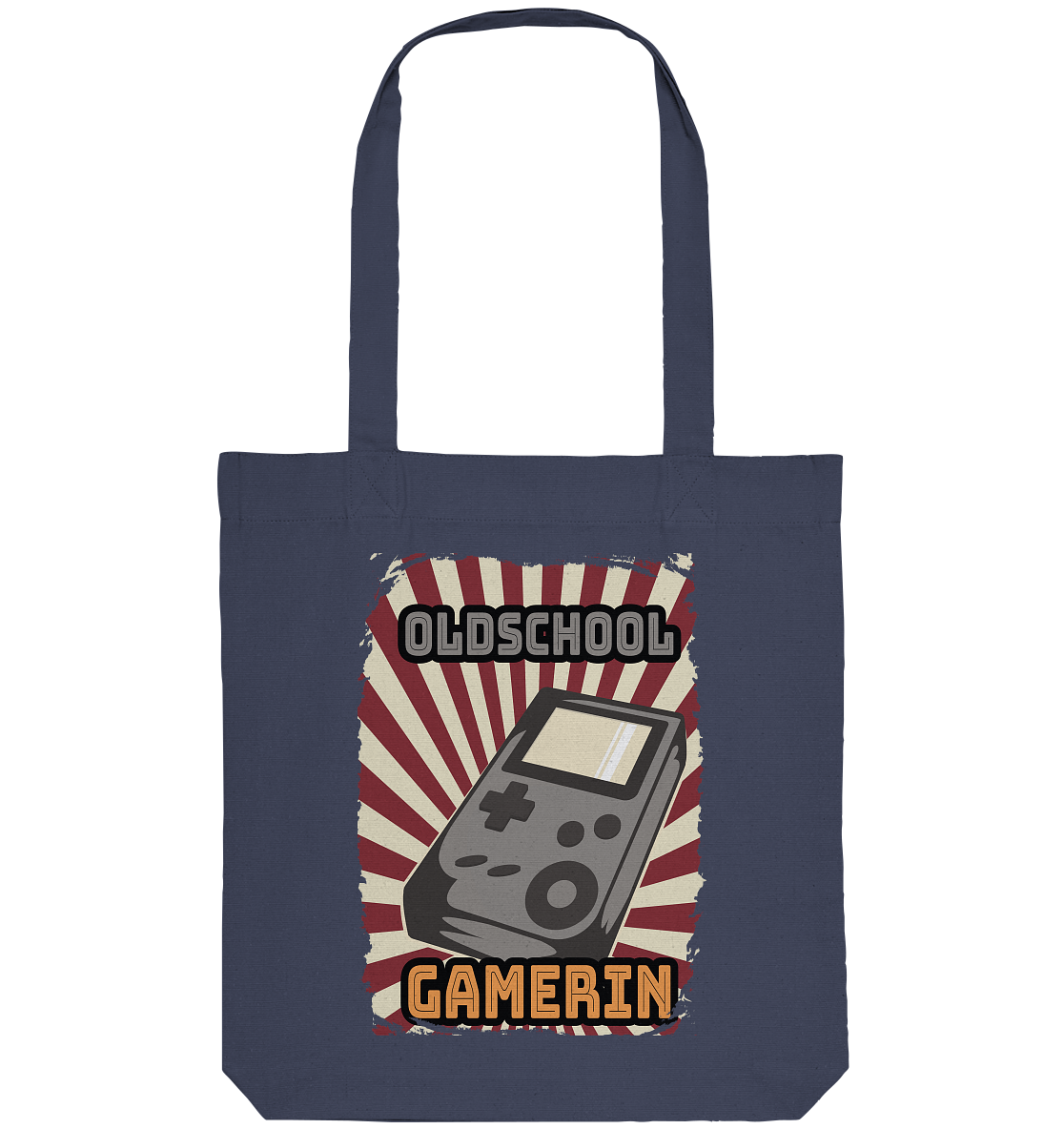 Trashball "Oldschool Gamerin" - Organic Tote-Bag