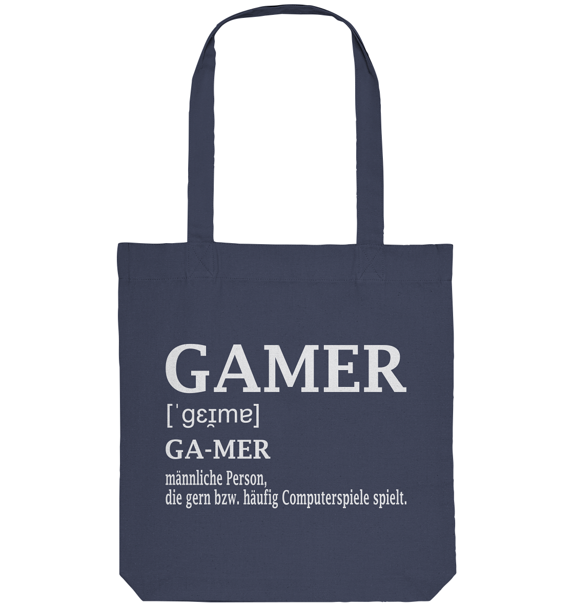 Trashball "Gamer Defintion" - Organic Tote-Bag