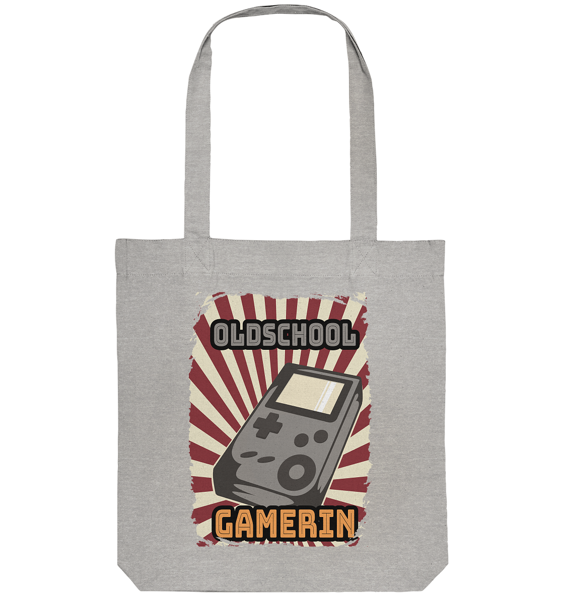 Trashball "Oldschool Gamerin" - Organic Tote-Bag