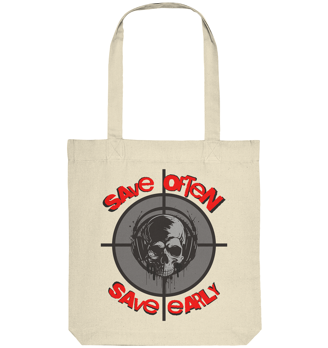 Trashball "Save Often" - Organic Tote-Bag