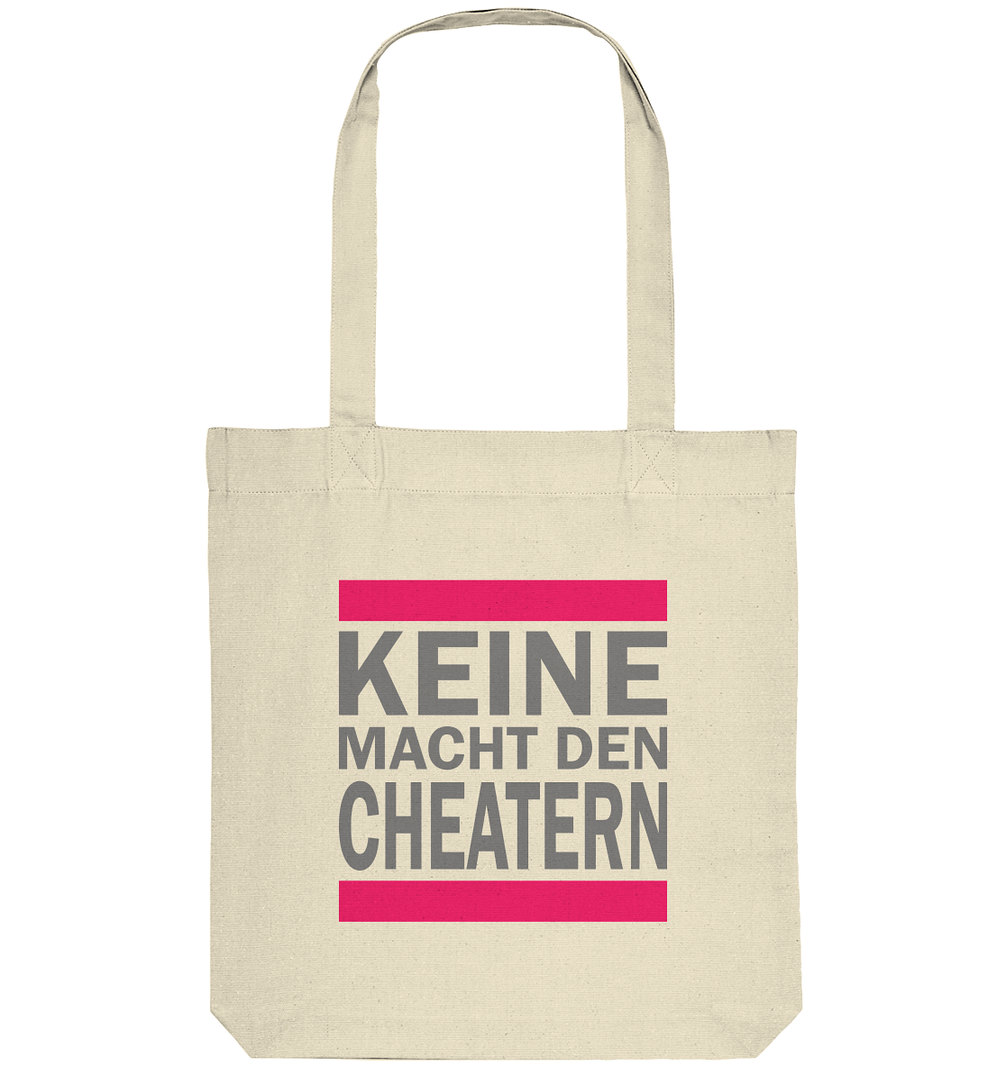 Trashball "Keine Macht den Cheatern" - Organic Tote-Bag