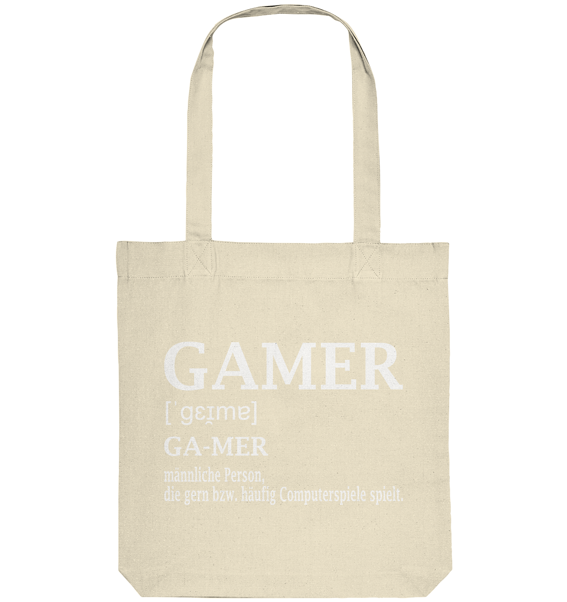 Trashball "Gamer Defintion" - Organic Tote-Bag