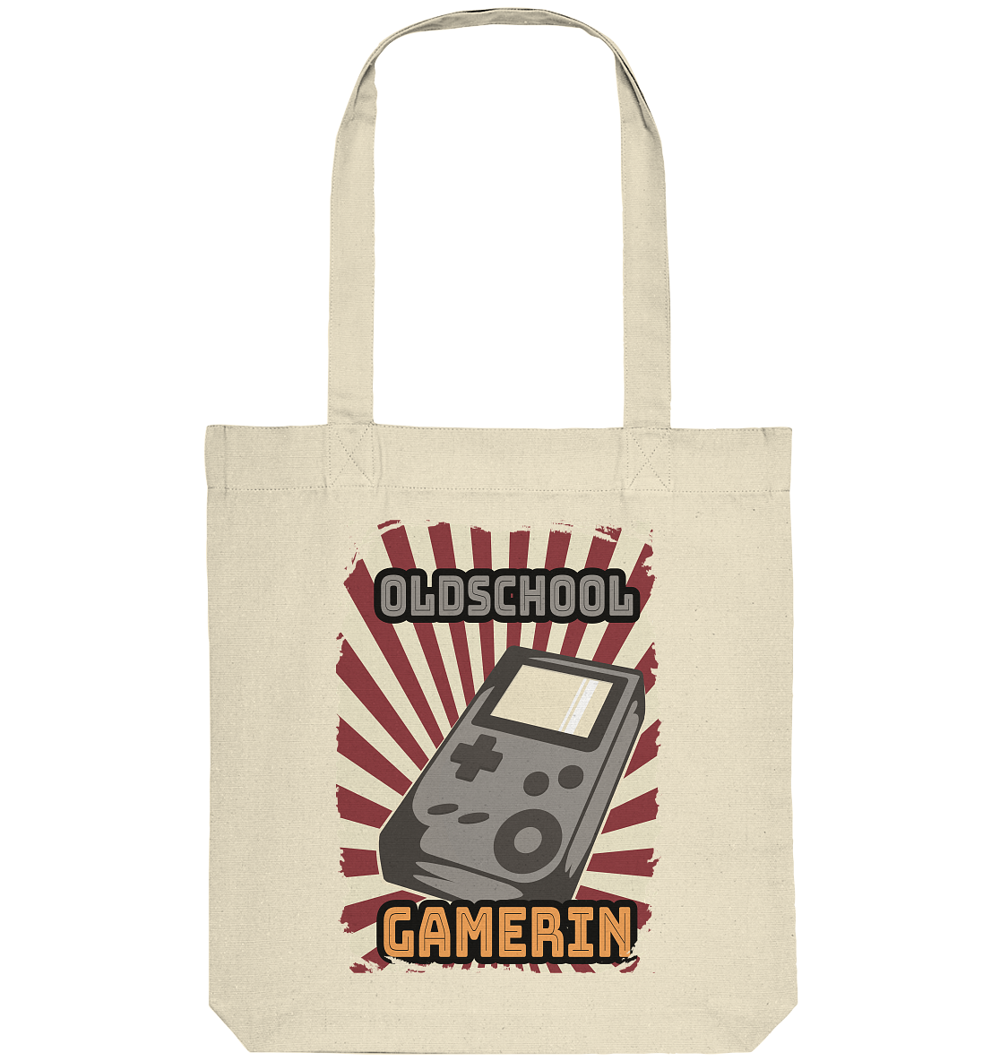 Trashball "Oldschool Gamerin" - Organic Tote-Bag