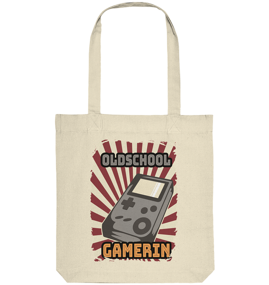 Trashball "Oldschool Gamerin" - Organic Tote-Bag