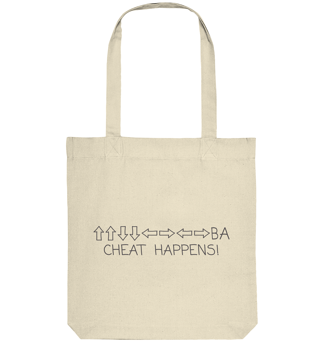 Trashball "Cheat Happens" - Organic Tote-Bag