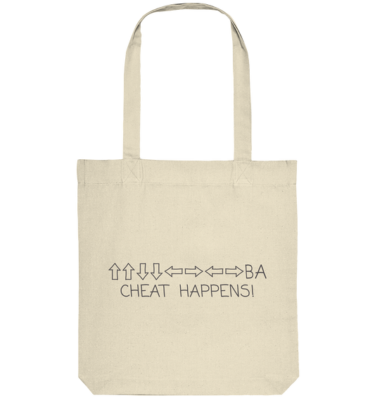 Trashball "Cheat Happens" - Organic Tote-Bag