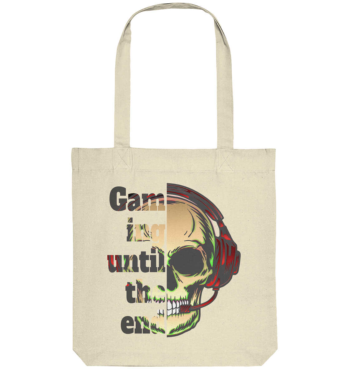 Trashball "Gaming until the end" - Organic Tote-Bag