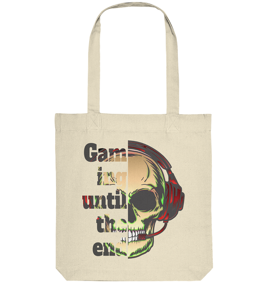 Trashball "Gaming until the end" - Organic Tote-Bag