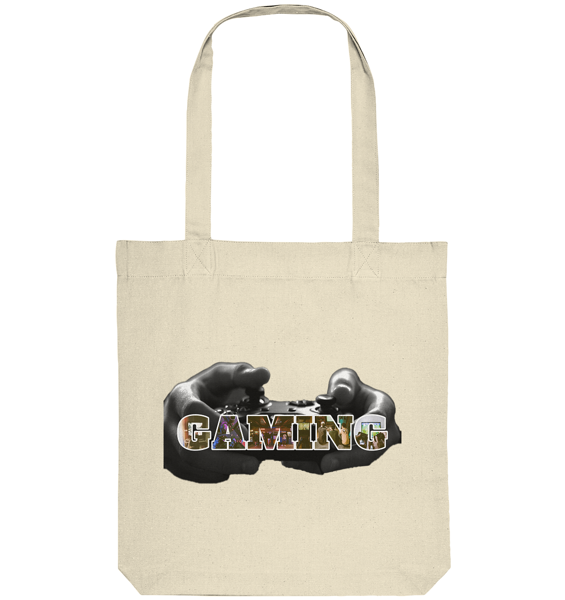 Trashball "Gaming Hands" - Organic Tote-Bag