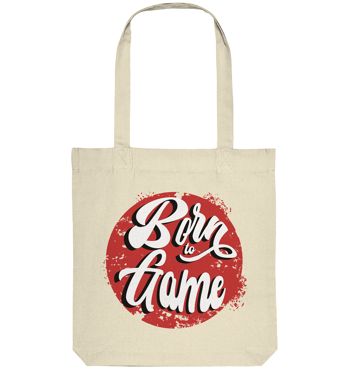 Trashball "Born to Game" - Organic Tote-Bag