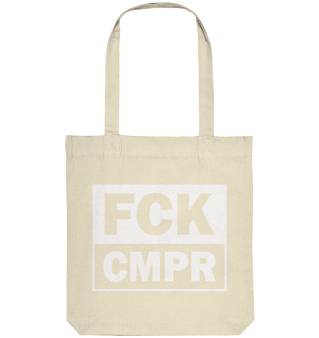 Trashball "FCKCMPR" - Organic Tote-Bag