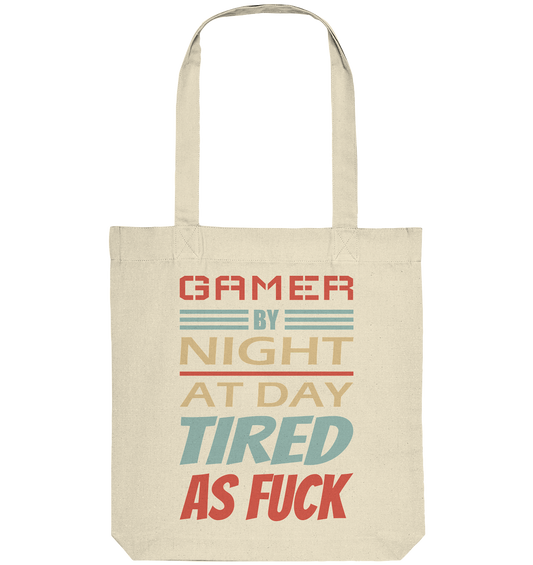 Trashball "Gamer by Night" - Organic Tote-Bag