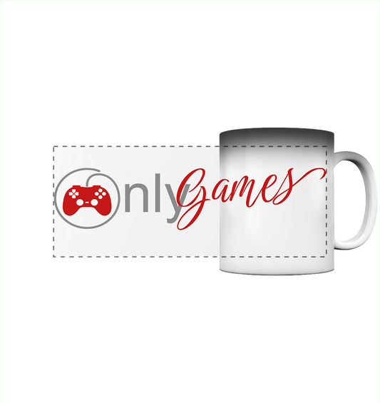 Trashball "Only Games" - Panorama Magic Mug