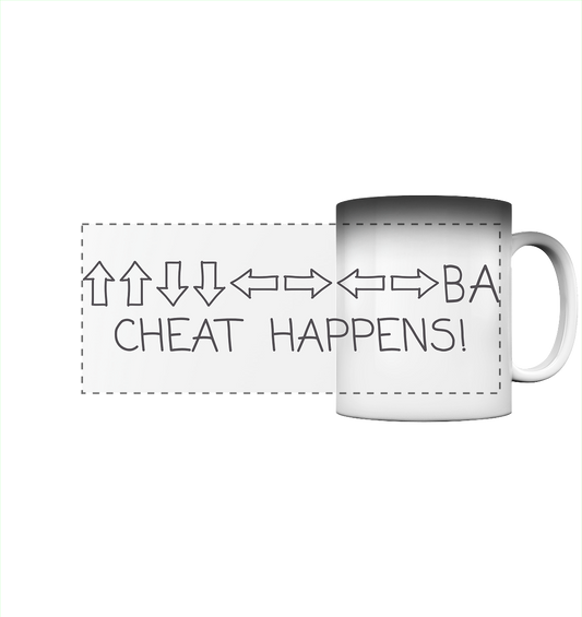 Trashball "Cheat Happens" - Panorama Magic Mug