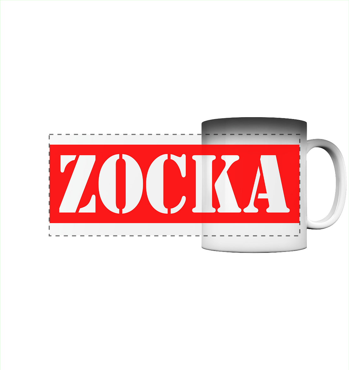 Trashball "ZOCKA" - Panorama Magic Mug