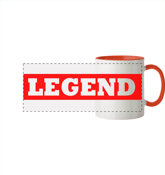 Trashball "Legend" - Panorama Tasse zweifarbig