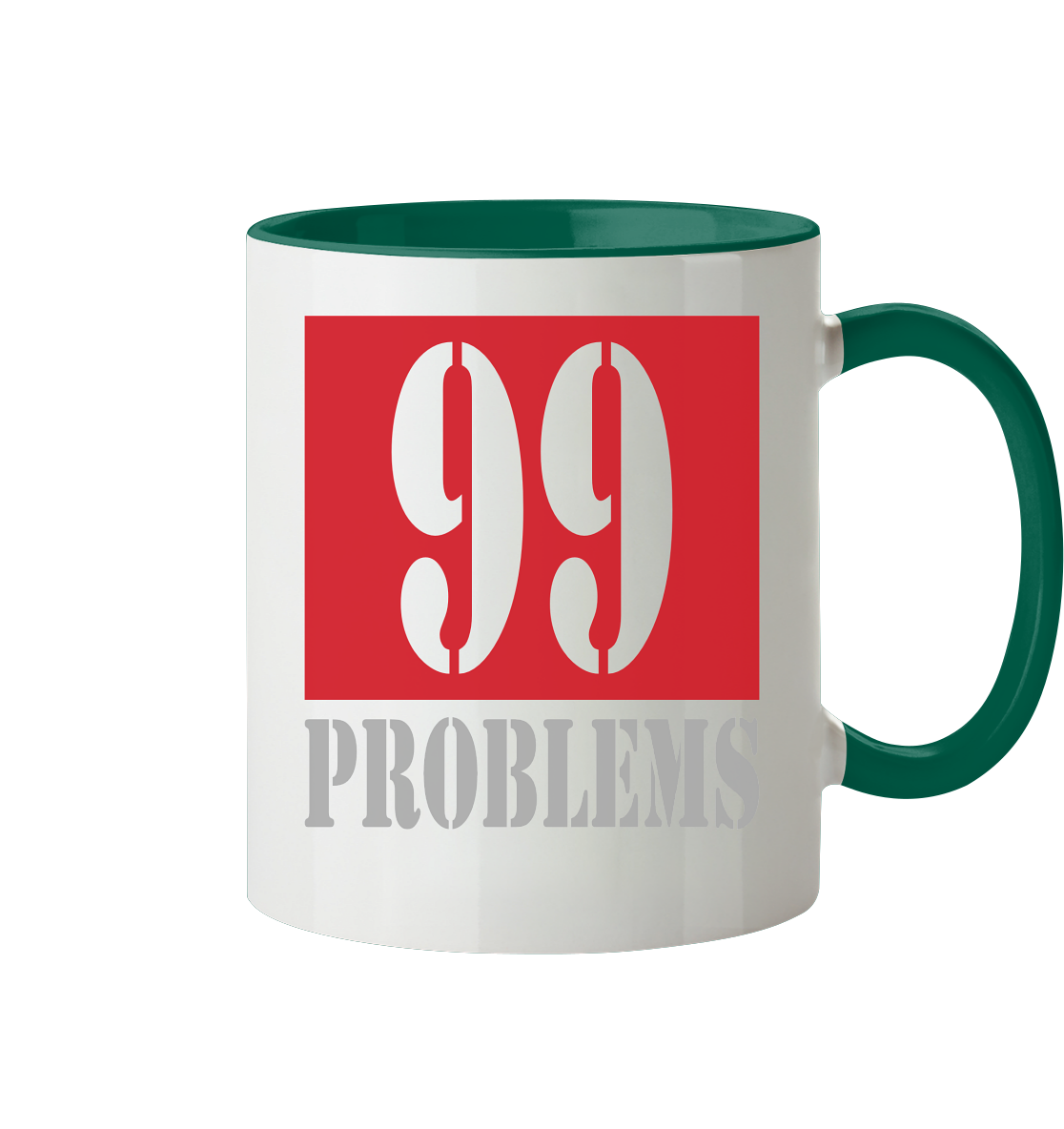 Trashball "99 Problems" - Tasse zweifarbig