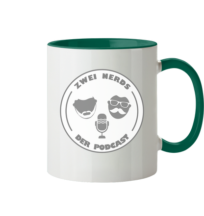 Trashball "Zwei Nerds Logo Robin" - Tasse zweifarbig