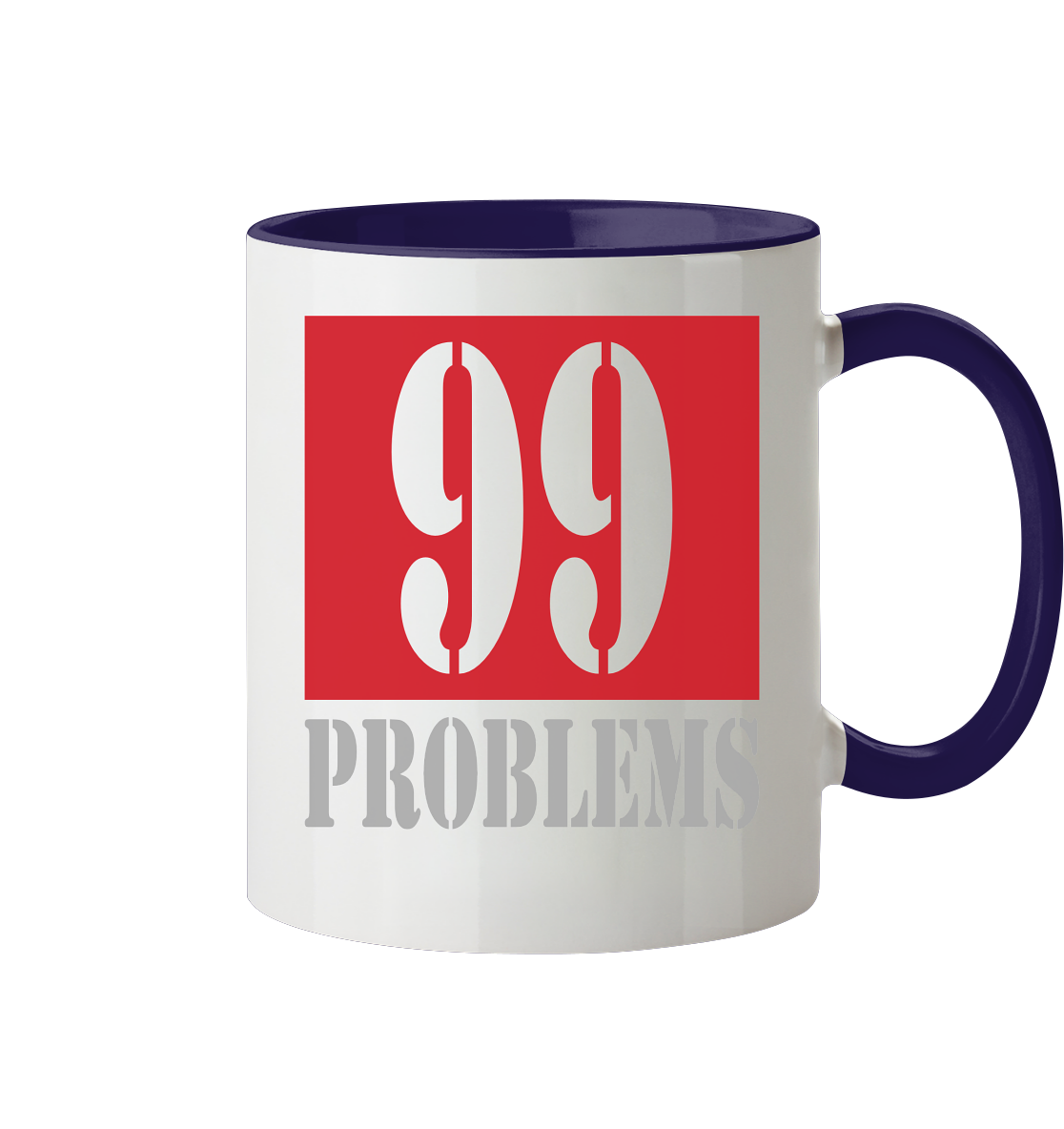 Trashball "99 Problems" - Tasse zweifarbig