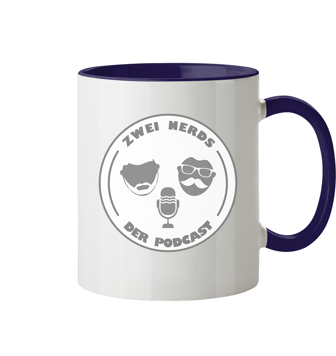 Trashball "Zwei Nerds Logo Pascal" - Tasse zweifarbig