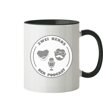 Trashball "Zwei Nerds Logo Robin" - Tasse zweifarbig