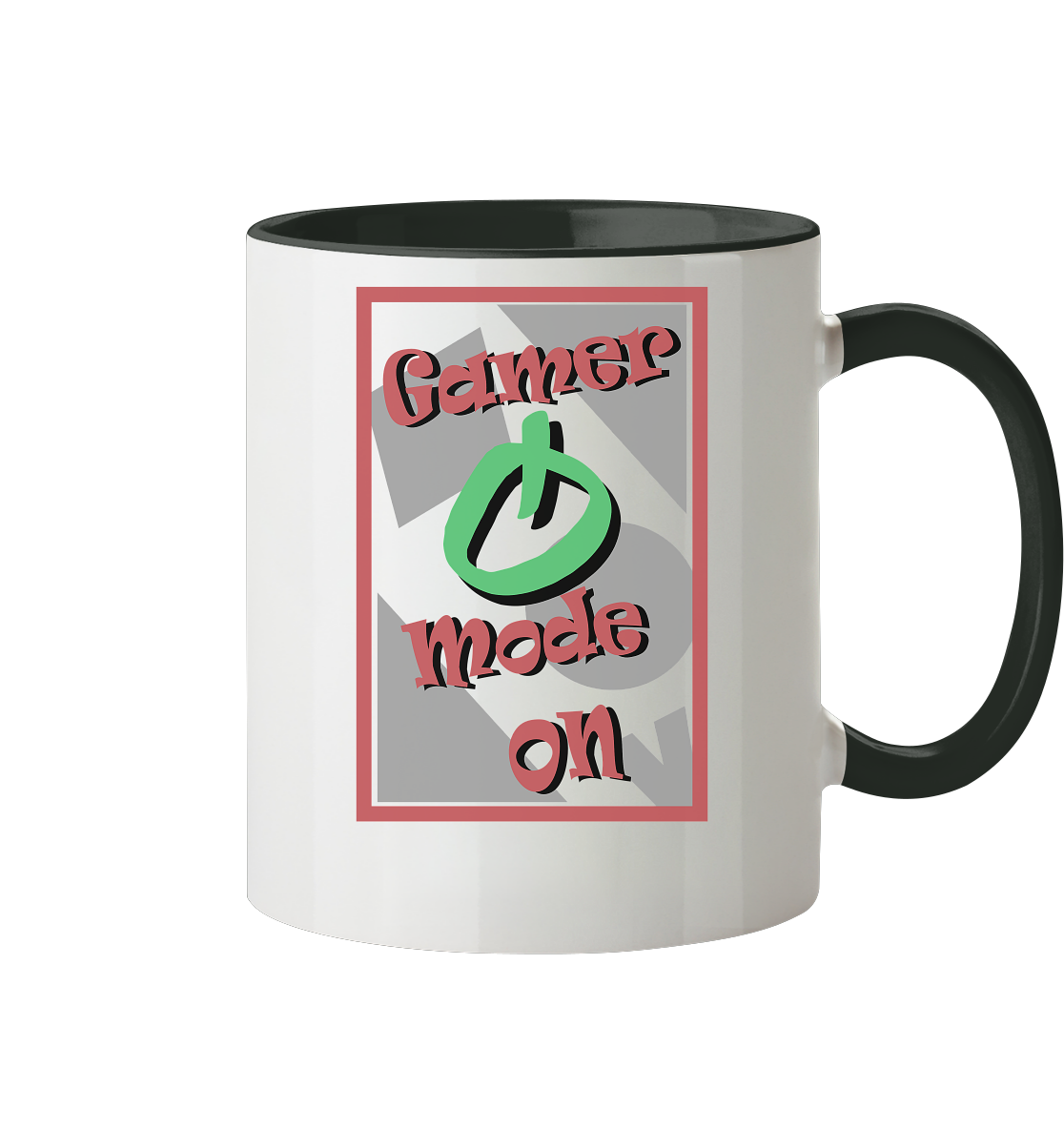 Trashball "Gamer Mode" - Tasse zweifarbig