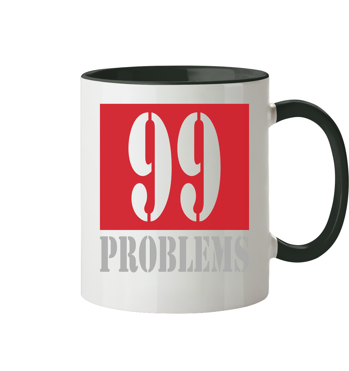 Trashball "99 Problems" - Tasse zweifarbig