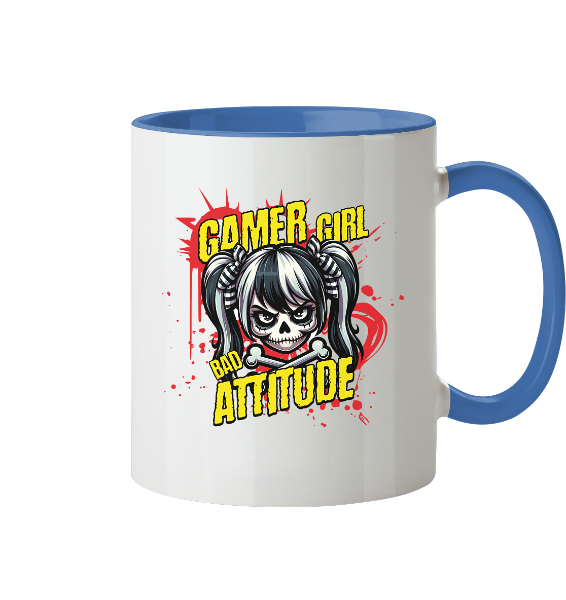 Trashball "Gamer Girl" - Tasse zweifarbig