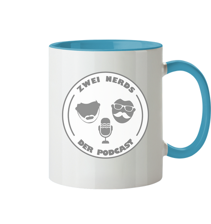 Trashball "Zwei Nerds Logo Robin" - Tasse zweifarbig