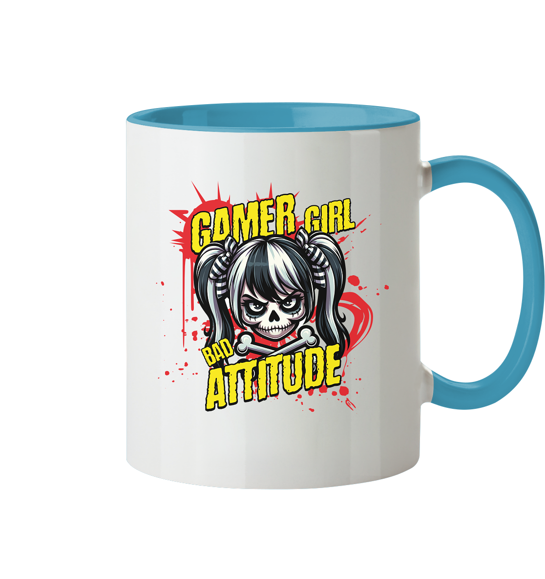 Trashball "Gamer Girl" - Tasse zweifarbig