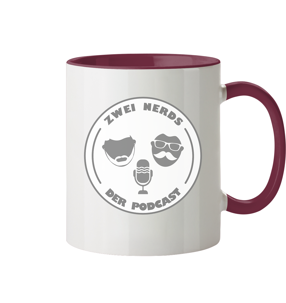 Trashball "Zwei Nerds Logo" - Tasse zweifarbig