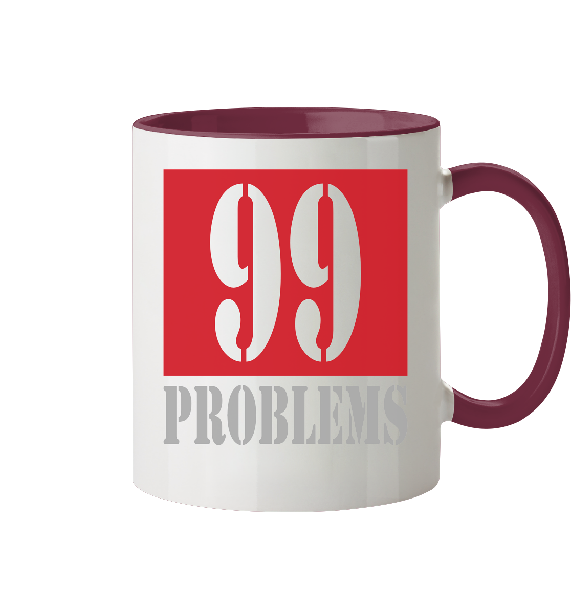 Trashball "99 Problems" - Tasse zweifarbig